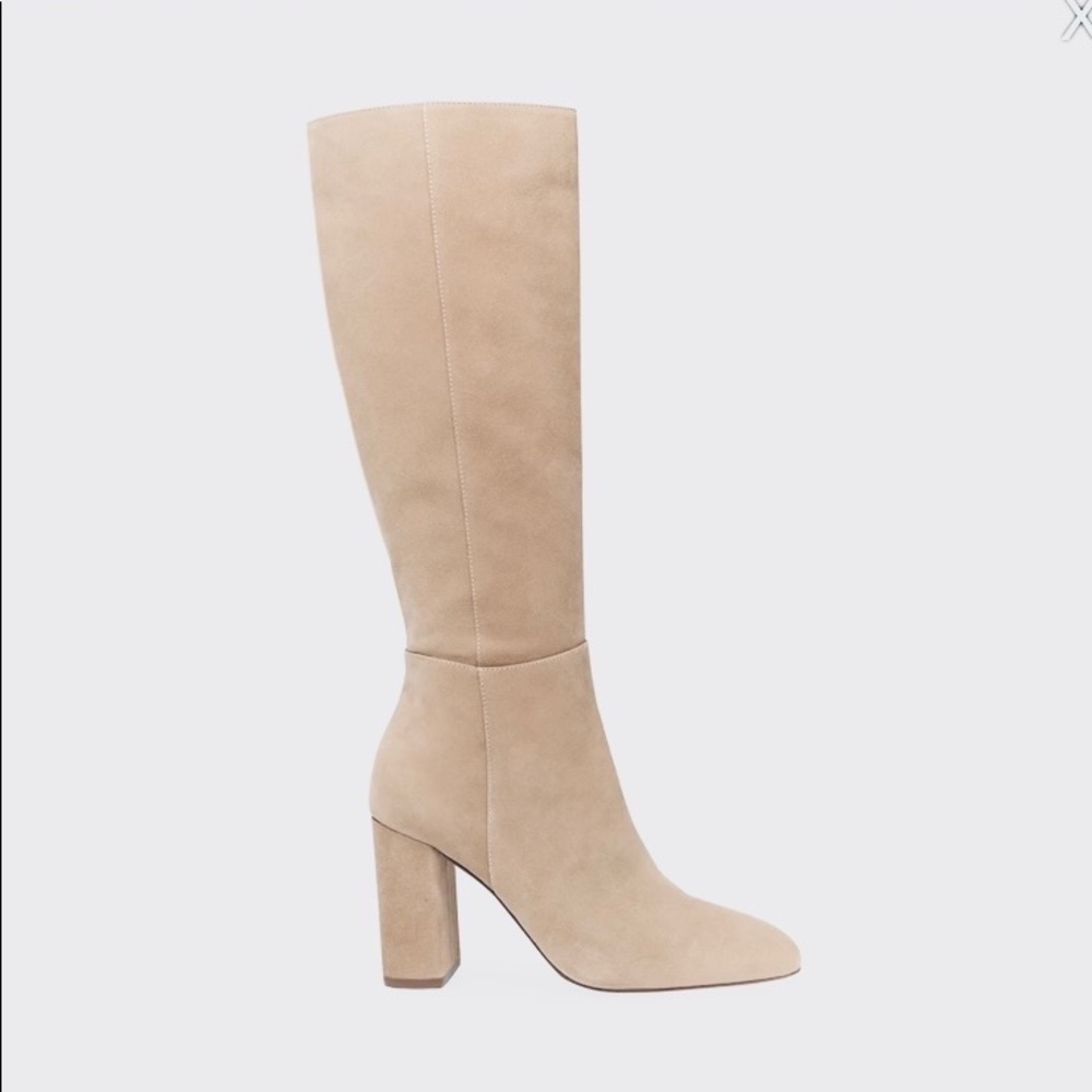 Marc Fisher Leather Boots 8.5